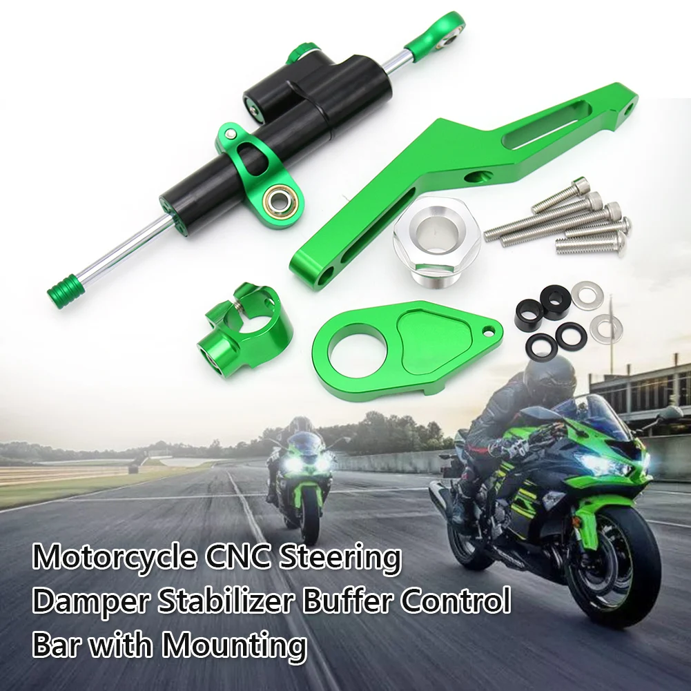 

Стабилизатор крепления кронштейна держателя рулевого Буфер Заслонки стабилизатор с креплением комплект мотоцикл Запчасти аксессуары