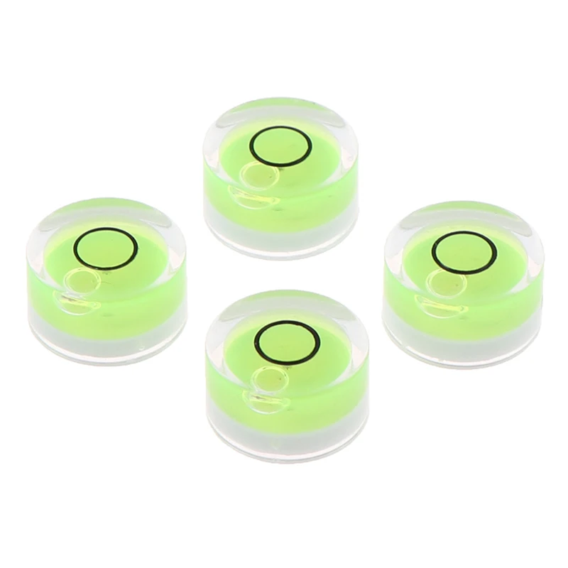 

4PCS Turntable Player Leveler LP Vinyl Record Spirit Bubble Degree Tonearms Set-up Level for Phono Cartridge Needle CD