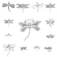 13pcsset dragonfly charms antique color dragonfly charms pendants for jewelry dragonfly charms jewelry making