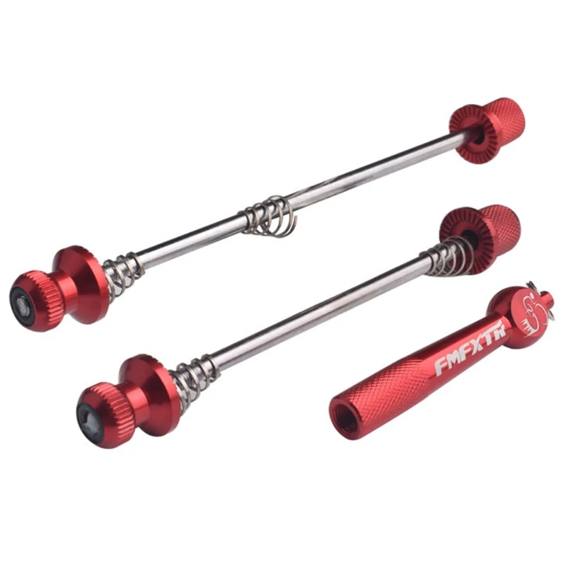 

Locking Skewer Anti Theft Quick Release Secure Lock Skewers Mtb Mountain Road Bike Parts Accessories
