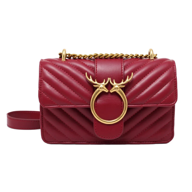 

Kleine Vrouwen Luxe Messenger Bag 2021 Nieuwe Merk Vrouwen Designer Schoudertas Handtas Dames Ketting Lederen Crossbody Tassen