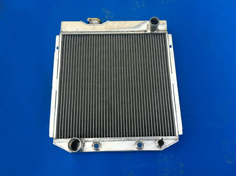 3 ряда радиатор из алюминиевого сплава + вентилятор для двигателя FORD Mustang V8 1964 л