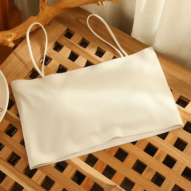 

Бюстгальтер Бесшовный Шелковый с подтяжками, Облегающая майка