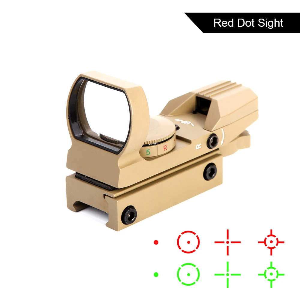 Тактический прицел Red Dot Reflex 4 20 мм для охотничьей оптики с голографическим