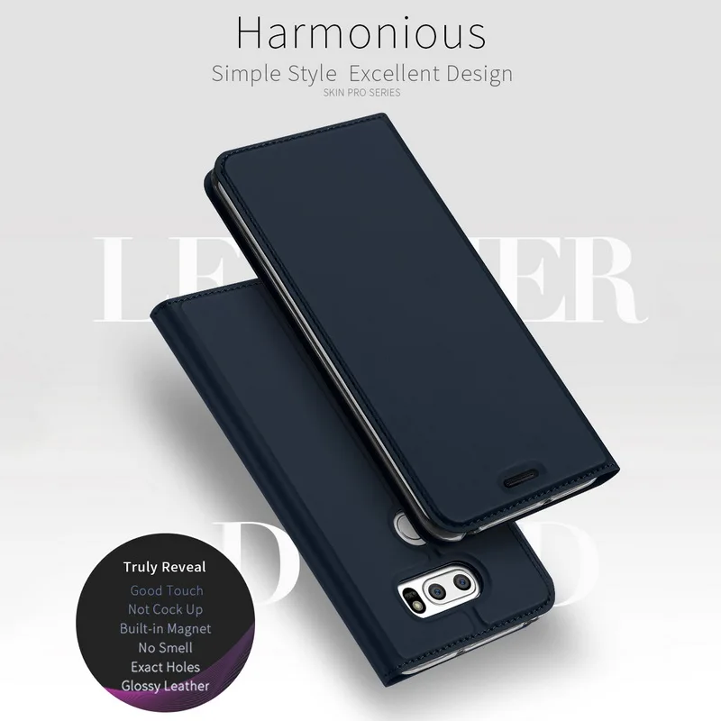 Herecase Магнитный Флип кожаный чехол-книжка для телефона чехол для LG Q6 Plus G7 G6 V20 V30 G6 мини подставка для карт слот полный Cov