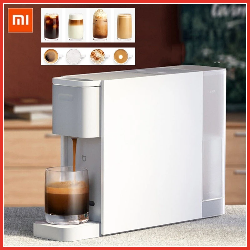 

Xiaomi Mijia Coffee Machine 600ml Capsule Espresso 20Bar One Click Coffee Maker Kettle Kitchen Appliance For Household Office