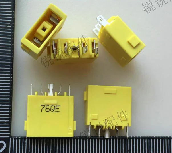 (5 100 шт.) разъем постоянного тока для ноутбука питания квадратный порт Lenovo g700 G710 S500