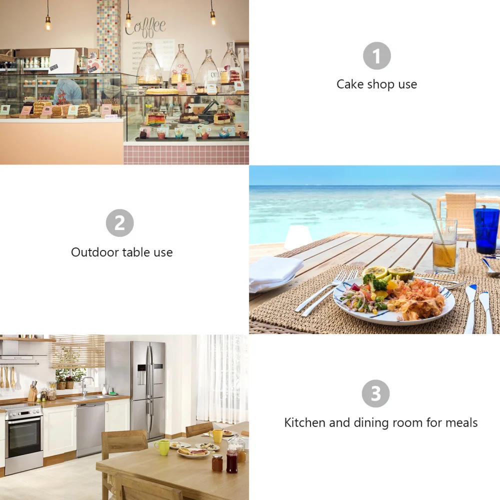 

1Pc Cake Cover Snack Tray Cover Cake Dome PS Dome Cover