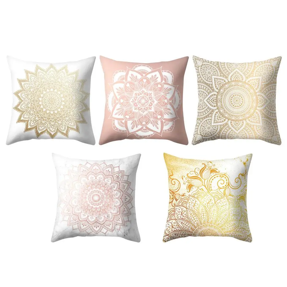 

Throw Pillow Cases Peach Skin Velve Valentine'S Day Office Pillowcases Comfortable Hotel Sofa Cushion Cover 45*45cm