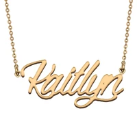 kaitlyn custom name necklace customized pendant choker personalized jewelry gift for women girls friend christmas present