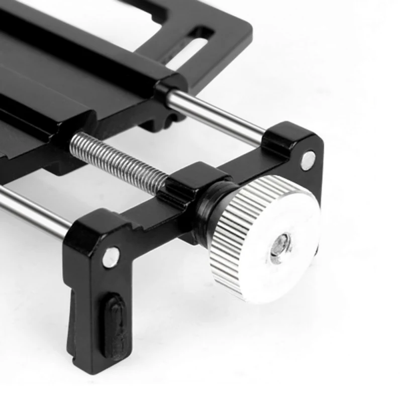 Держатель для телефона из алюминия крепление на руль мотоцикла двойной винт