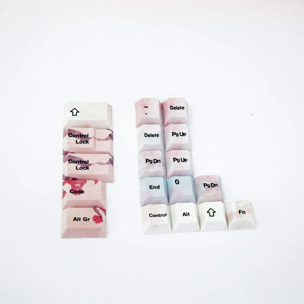 Cherry Blossom Keycaps полный комплект механическая клавиатура PBT 5 лицо краситель-сублимация Keycap для всех Sakura набор клавишных колпачков