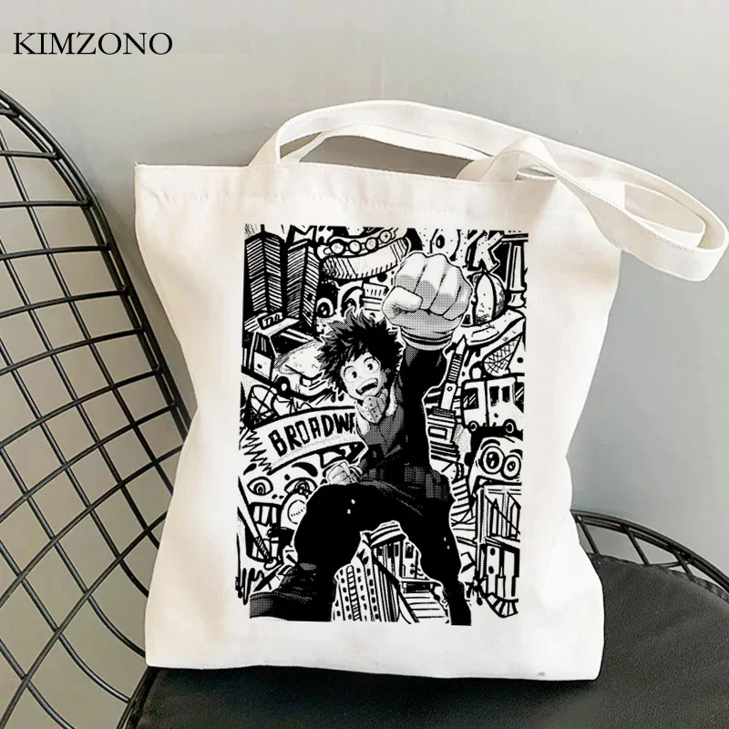 

My Hero Academia shopping bag bolsas de tela tote shopper handbag bag sac cabas boodschappentas reusable cabas