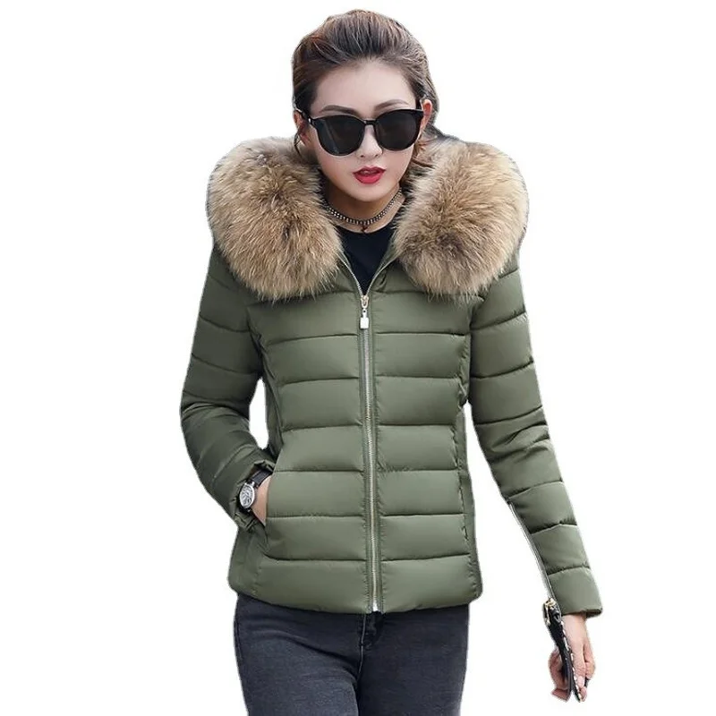 

2023 New Arrival Fashion Slim Women Winter Jacket Cotton Padded Warm Thicken Ladies Coat Short Coats Parka Womens Jackets X577