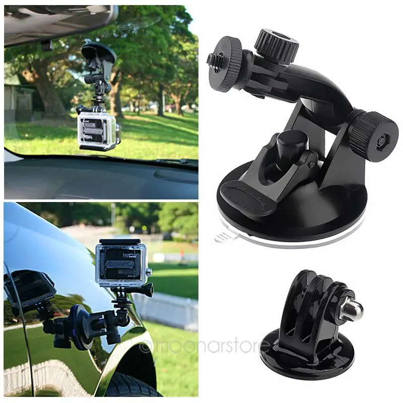 Адаптер присоски в машину для окна стеклянный штатив GoPro Hero 3 + 2 1 Камера экшн