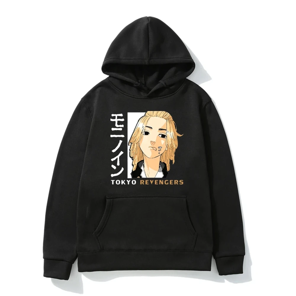 

Tokyo Revengers Anime Sweatshirt Men Women Cartoon Pattern Print Hooded Pullover Autumn Street Hip Hop Couple Comfort Hoodie New