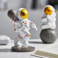 astronaut figurines furnishing crafts home decoration accessories creative space man statues office desk decorate birthday gifts