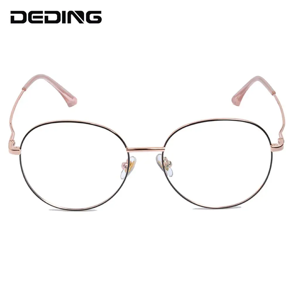 

Женская оправа для очков из сплава, круглая оправа для очков в стиле ретро, мужская оправа для близорукости DD1530