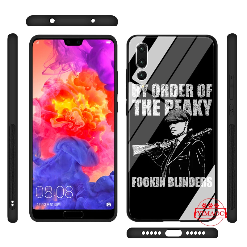 YIMAOC Peaky Blinders Tv милый стеклянный чехол для Huawei P10 Lite P20 Pro P30 P Smart honor 7A 8X9 10 Y6 mate 20 |