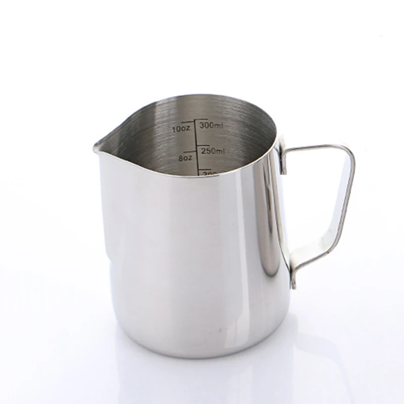 Нержавеющая сталь кофе кувшин вспенивания молочная пена кружка - Цена: 