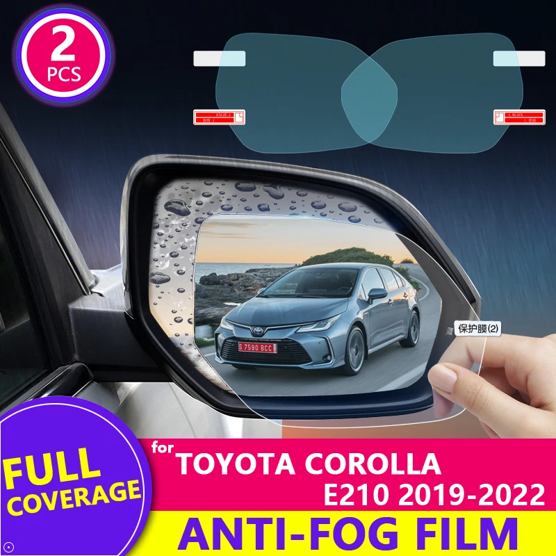 Противотуманная пленка на зеркало заднего вида для Toyota Corolla E210 210 2019 2020 |