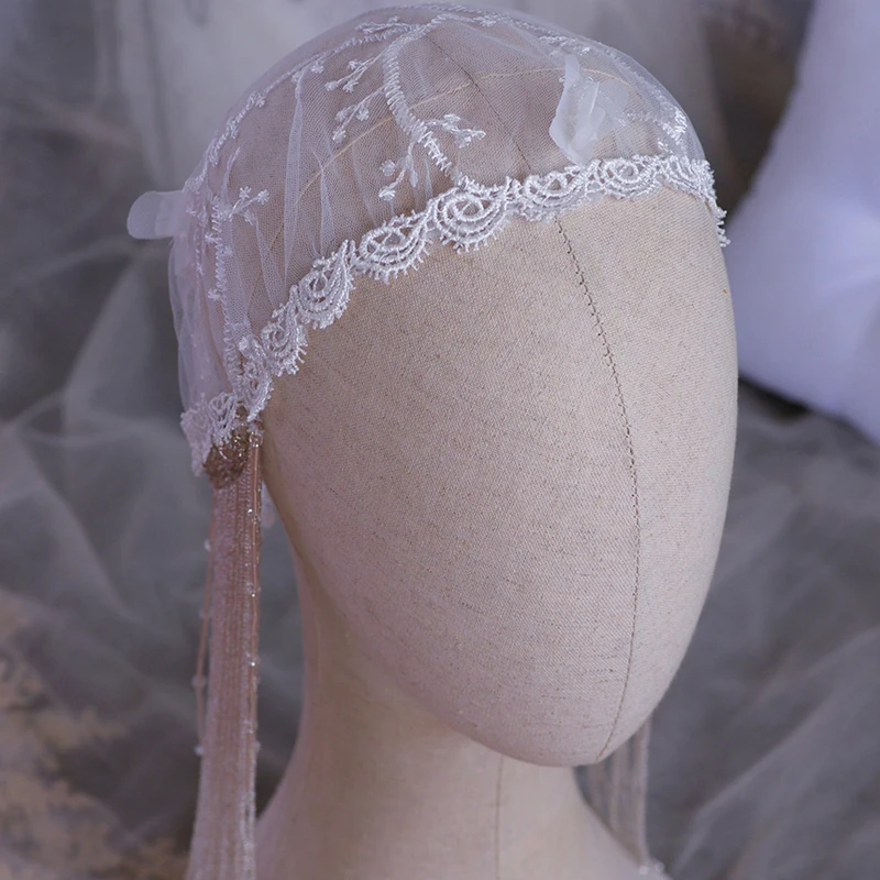 

Vintage Lace Brides Headbands Tiaras Bowknot Bridal Hairbands Wedding Hair Accessories