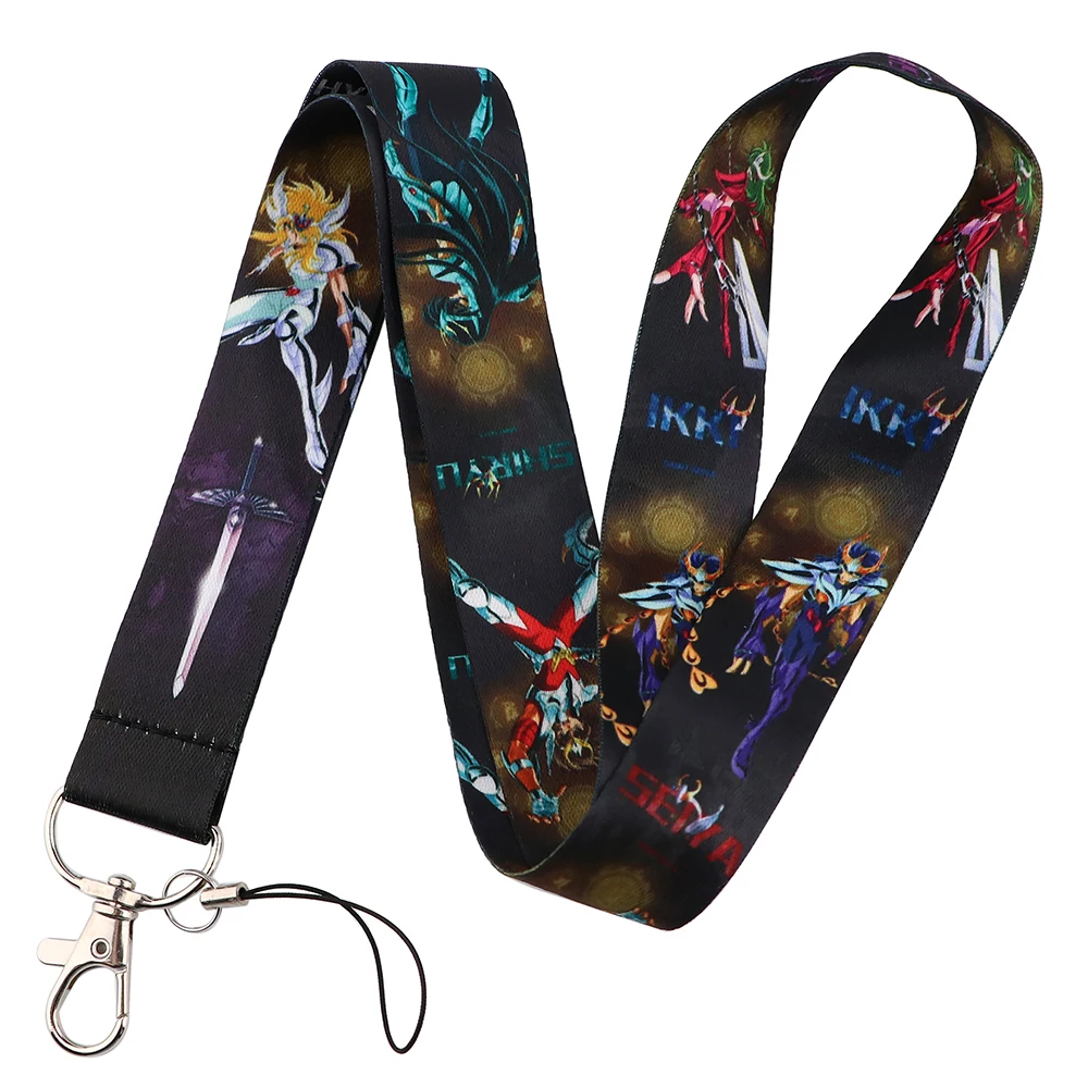 LT1338 Japanese Anime Manga Neck Strap Lanyards Keychain Badge Holder ID Card Pass Hang Rope Lariat Lanyard for Keys Accessories | Украшения