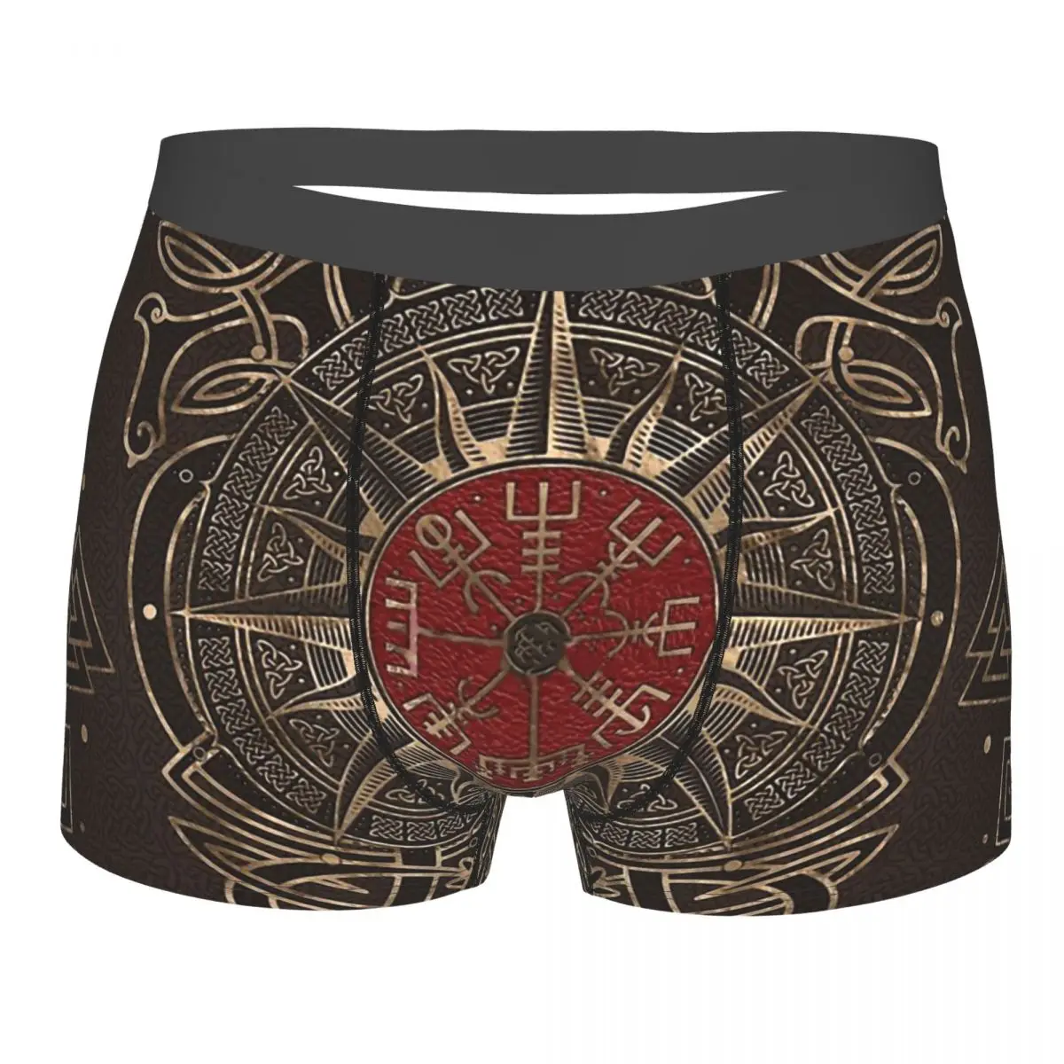 Vegvisir - Viking Compass Ornament Vikings Underpants Homme Panties Male Underwear Ventilate