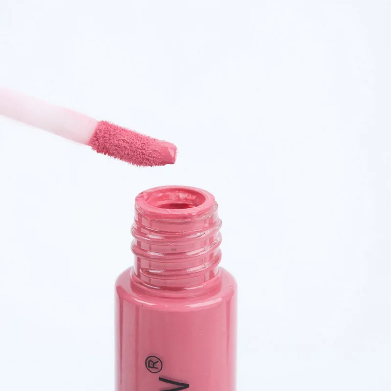 Матовая жидкая помада долговечный блеск для губ бархатная глазурь перламутровая