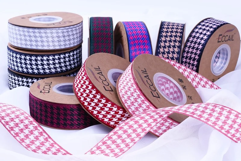 10 ярдов/набор лента Diy бант аксессуары для волос упаковка букета лента одежда Подарочная коробка декоративный плед хлопок пояс