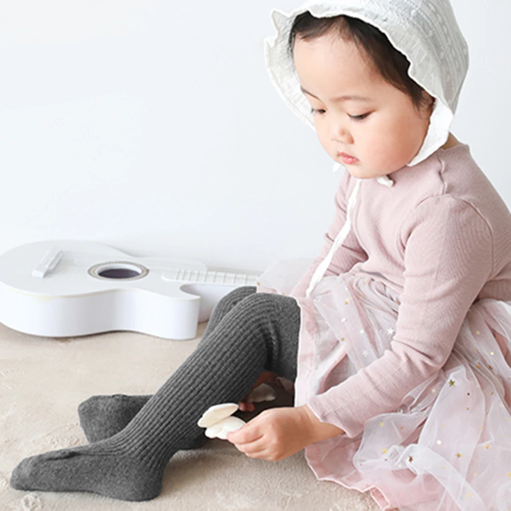 Осенне-зимние теплые колготки для маленьких девочек, хлопковые колготки с крыльями, детские вязаные штаны, чулки, колготки, чулки для девочек