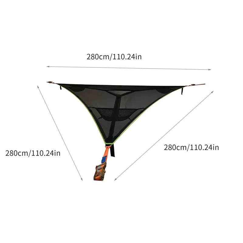 

Multi Person -Hammock -Triangle Aerial Mat -Hammock Tree House Air Sky Tent