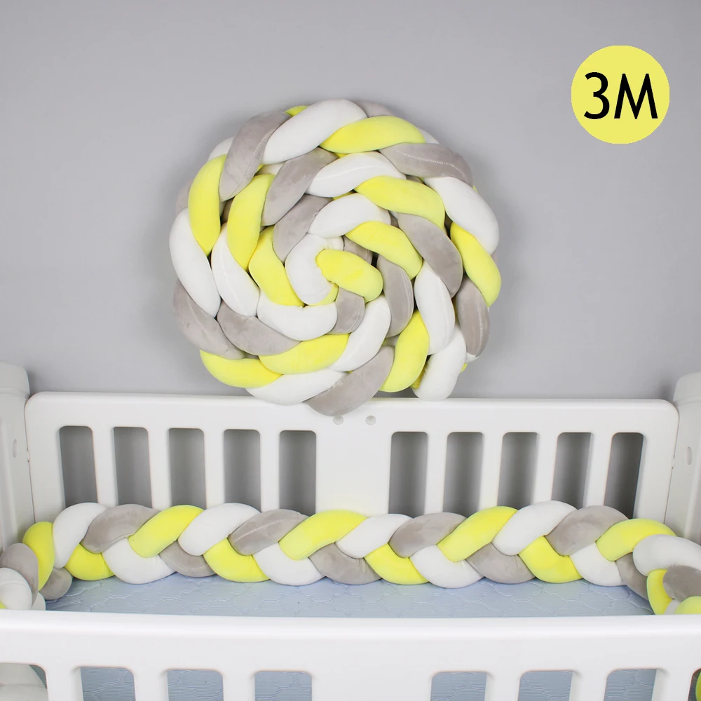 кровать бортики в кроватку работы скандинавском стиле с узлом для новорожденных