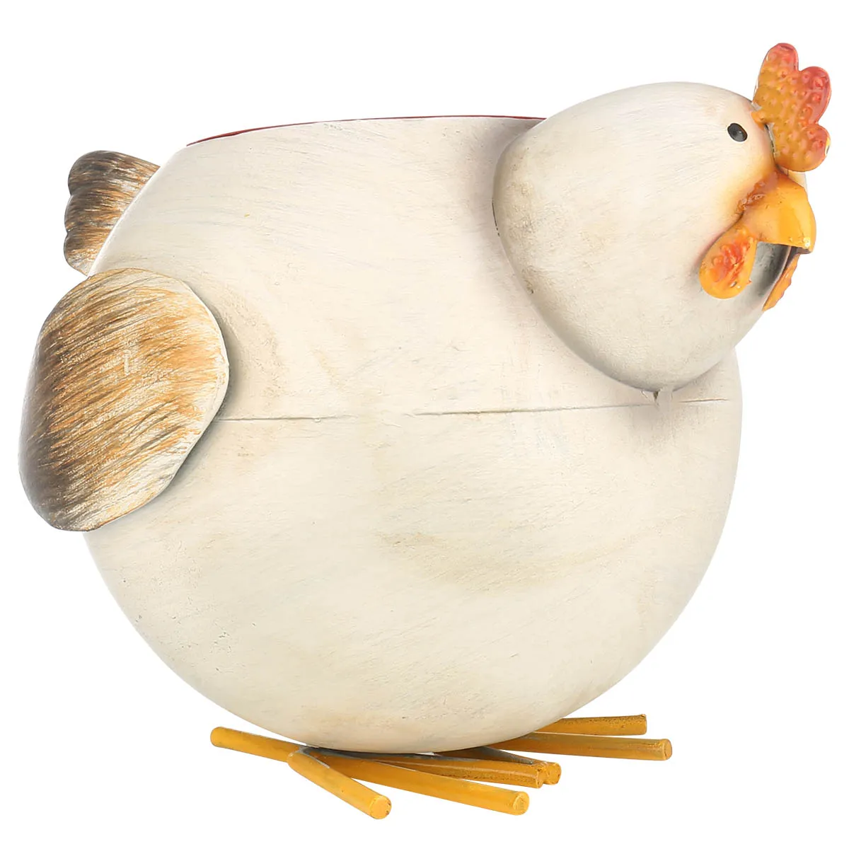 Горячая новинка современный Курица цветочный горшок Железный куриный кашпо