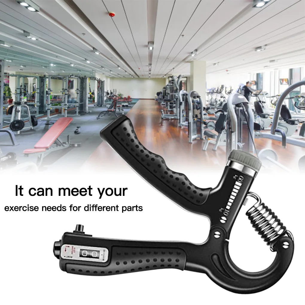 

6Pcs Gym Fitness Hand Grip Men Adjustable Finger Heavy Exerciser Strength for Muscle Recovery Hand Gripper Trainer