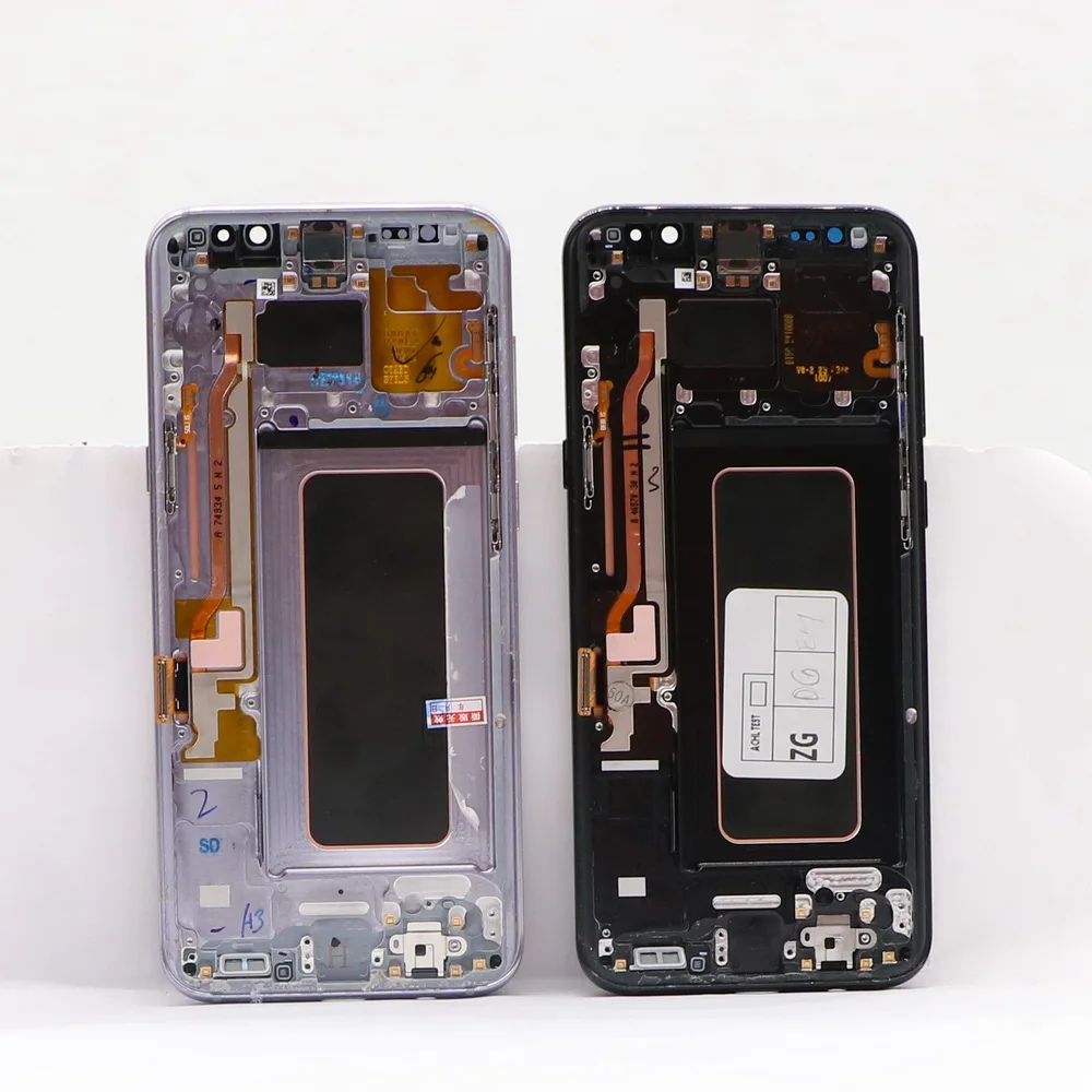 6," супер AMOLED для SAMSUNG Galaxy NOTE8 lcd N950 N950F дисплей сенсорный экран запасные части с черными пятнами