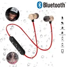 5,0 Bluetooth-наушники; Спортивные наушники с шейным ободом; Магнитные беспроводные наушники; Стереонаушники; Музыкальные металлические наушники с микрофоном для всех телефонов