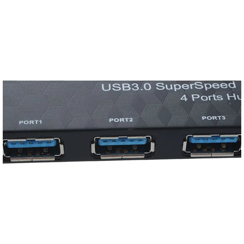 Высокая Скорость 5 Гбит/с 4 Порты и разъёмы док станция USB 3 0 удлинитель адаптер