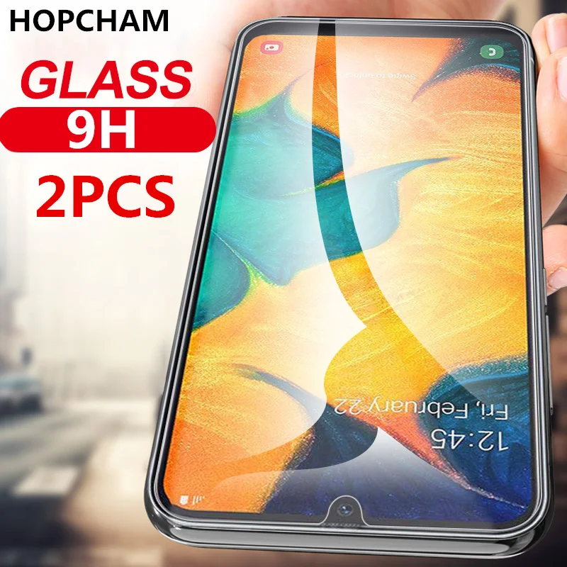 Чехол для телефона из закаленного стекла Samsung A10 A20 A20e A30 A40 A40s A50 A60 A70 A80 A90 защитный