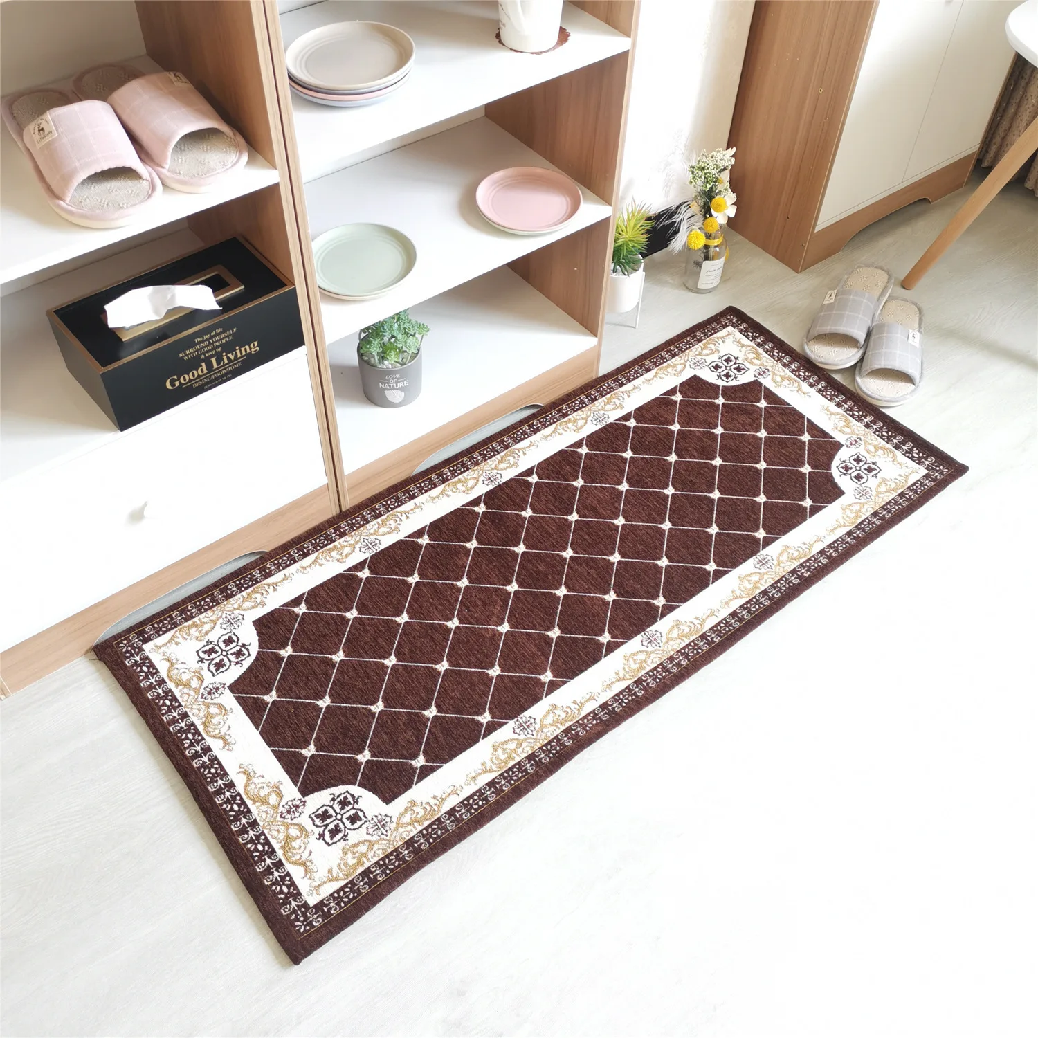 Comprare Tappeto Da Cucina In Stile Nordico Set 2 Pezzi Washble Moderno E Minimalista Tappetino Da Cucina Decorazioni Per La Casa Soggiorno Tavolino Tappetino Antiscivolo