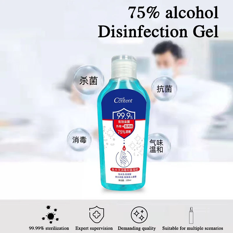 Дезинфекция гель моментальный распылитель антибактериального средства для рук