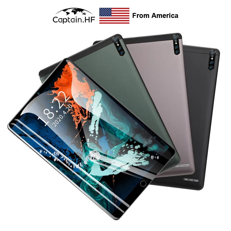 Капитан Америка Новый Три камеры 10 1 inch Tablet PC 2 ГБ 32 с Android WI FI GPS 4G IPS Экран четыре