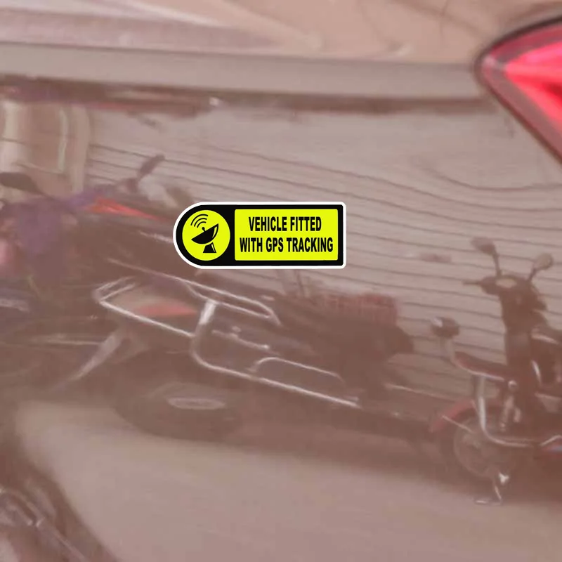 YJZT 15 2*5 8 см автомобиль из ПВХ с GPS трекером|vehicle stickers|pvc stickervehicle decals |