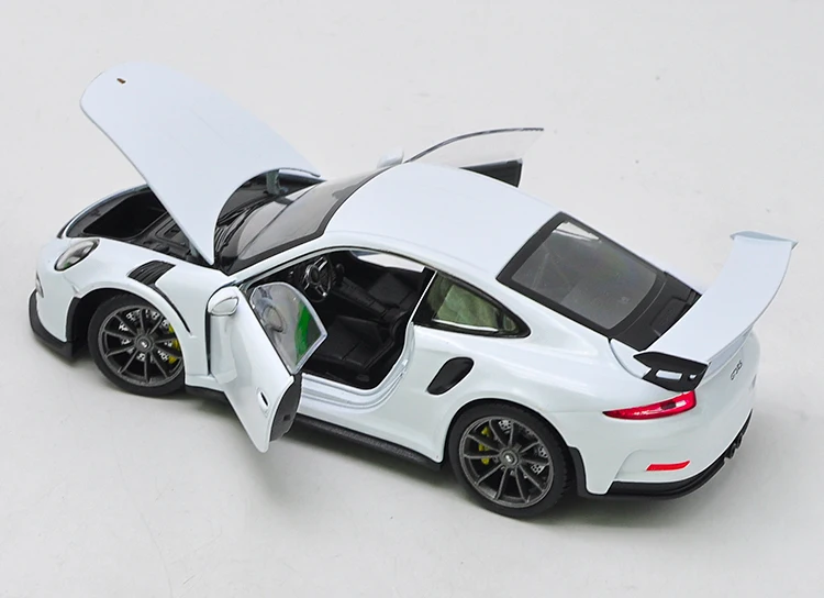 Welly 1/24 1:24 2016 Porsche 911 GT3 RS спортивный гоночный автомобиль средство литья под