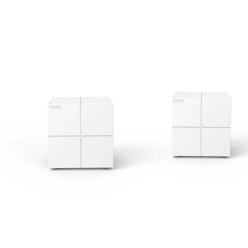 Tenda Nova MW6 беспроводной Wifi сетчатый роутер 11AC двухдиапазонный 2,4 ГГц/5,0 ггц Wifi ретранслятор сеточная WiFi система приложение Дистанционное управление на английском языке - Цвет: 2 pieces MW6