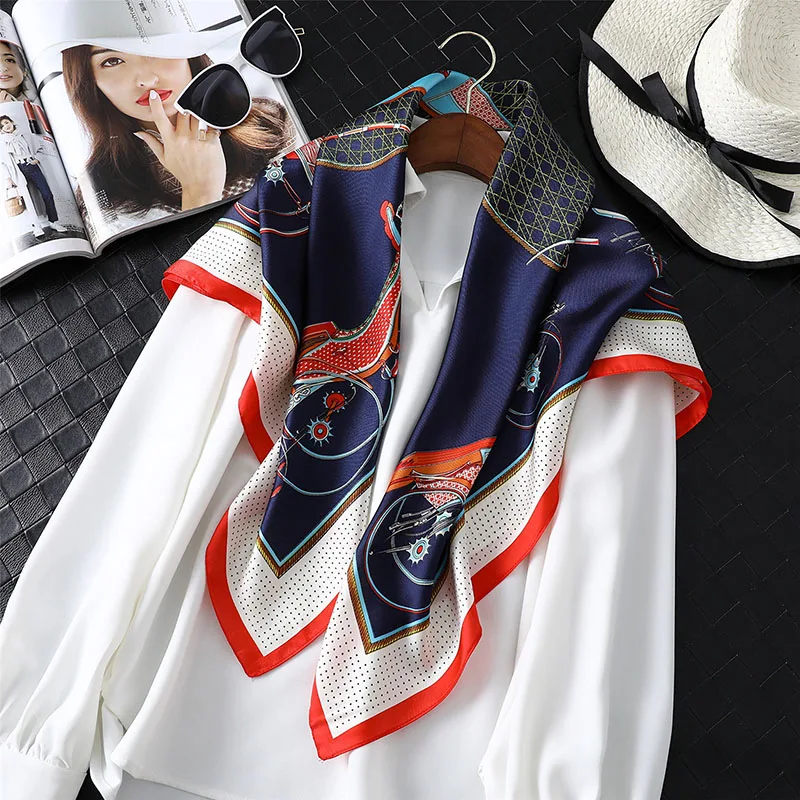

2021 temperament net red hundred with street with ladies scarf 619