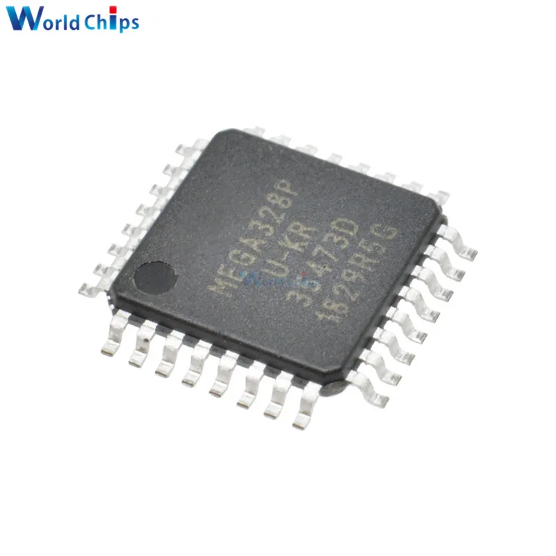 

10 шт ATMEGA328 ATMEGA328P ATMEGA328P-AU ATMEGA328P-U TQFP32 QFP MEGA328-AU SMD