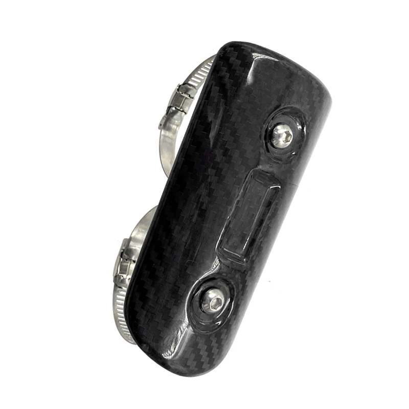 Защитный чехол из углеродного волокна универсальный глушитель выхлопной трубы