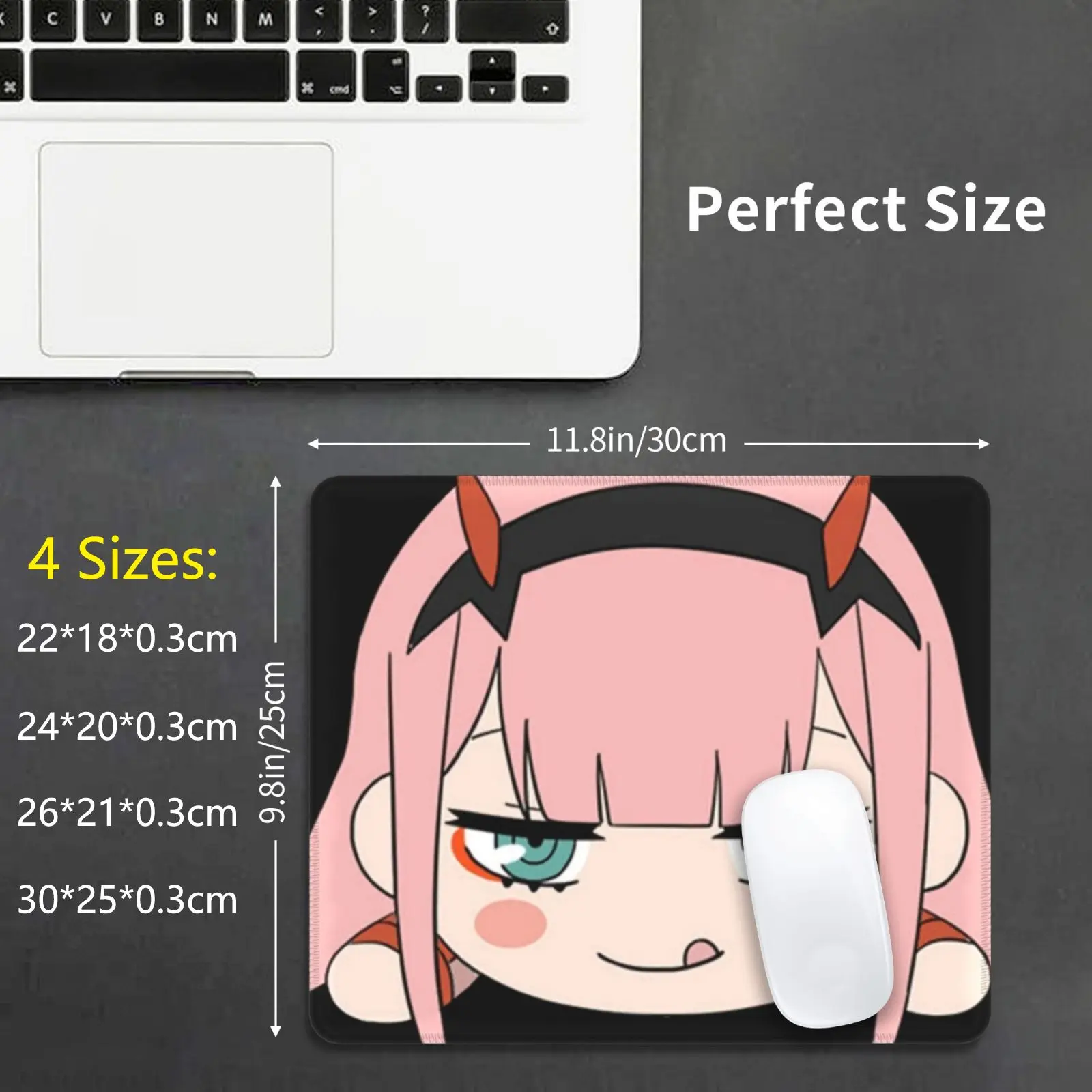 

Любимый в Franxx , Zero Two , 02 Коврик для мыши DIY подушка с принтом любимый в Franxx Аниме Манга японская Милая