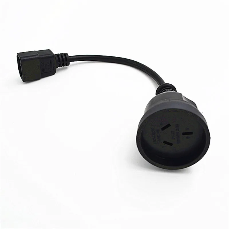 Кабель удлинитель IEC320 C14 с вилкой папа на Австралийскую розетку шнур питания IEC 320